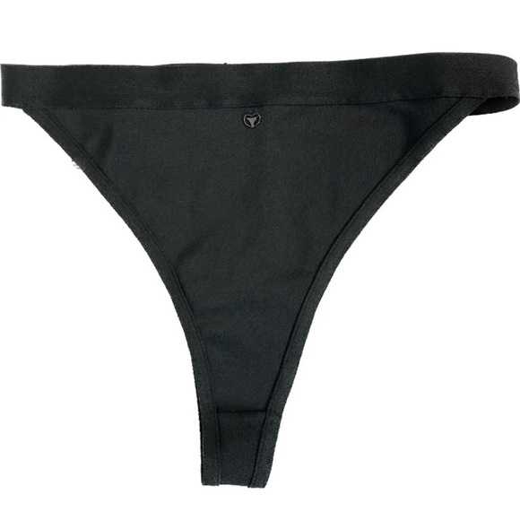 Candypants Exclusive Bandage High Leg Buckle Cut Out Black Bikini Bottom New - Picture 4 of 14